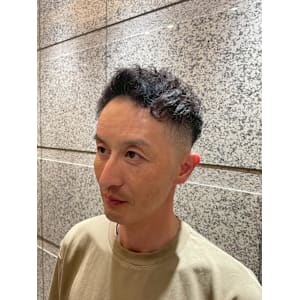 銀座　理容室　フェード×パーマ - ヘアーモードキクチ 銀座店【ヘアーモードキクチ】掲載中