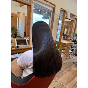 髪質改善ストレート