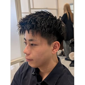 爽やかに決まる刈り上げメンズショート【三軒茶屋】