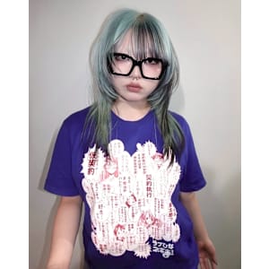 セクションカラー　デザインカラー　ハイトーン　表参道/原宿 - Null 表参道本店 デザインカラー/ダブルカラー【ヌル】掲載中