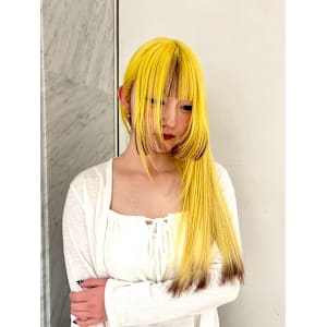 エンドカラー　ケアブリーチ　ブリーチカラー　表参道/原宿 - Null 表参道本店 デザインカラー/ダブルカラー【ヌル】掲載中