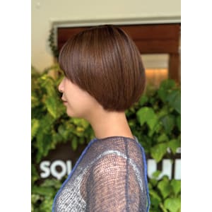 ツヤ・やわらかさ・清潔感、全部のせボブ