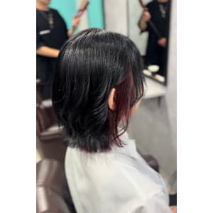 ブリーチカラー×ボルドー - GLADGE池袋/ダブルカラー/ブリーチ【グラッジイケブクロダブルカラーブリーチ】掲載中