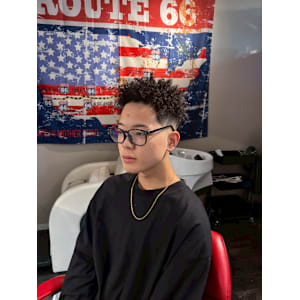 ハリガネパーマ バーバーショップ 厚木 海老名