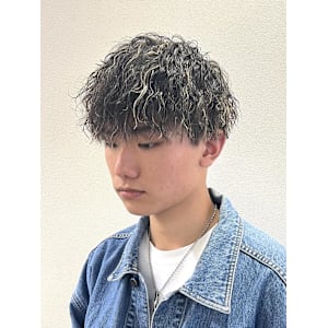 【平山明樹】縦落ちスパイラルパーマ