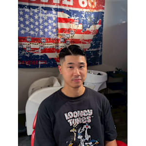 サイドパート 本厚木床屋 本厚木バーバー