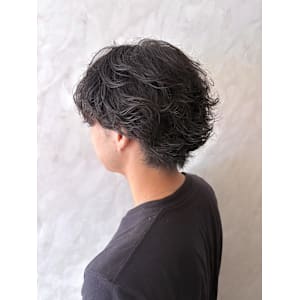 【ナチュラルサーフカール】朝ラク×抜け感ショートパーマ