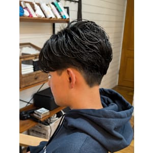 メンズワンカールパーマ