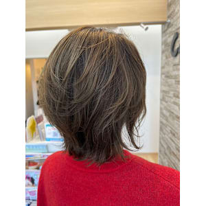 レイヤーカット/ショートレイヤー/ウルフ