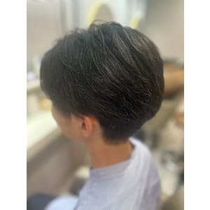 サッパリツーブロックショートレイヤー♪