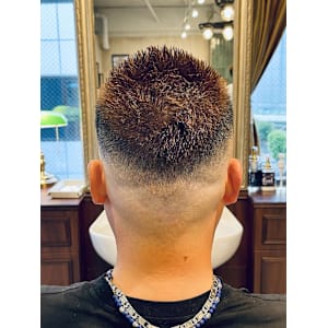 【40代 男性】ロンドンスキンハイフェード（大宮/バーバー）