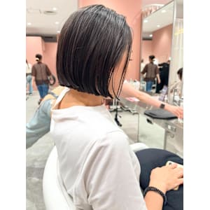 切りっぱなしボブ - KENJE横浜-Smart Salon-【ケンジヨコハマスマートサロン】掲載中