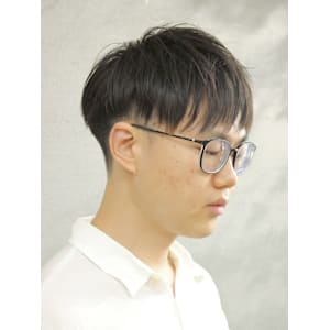 ビジネスショート［メンズカット/ツーブロック/眉カット］