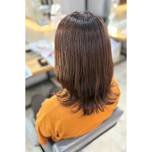 オレンジ/ブラウン