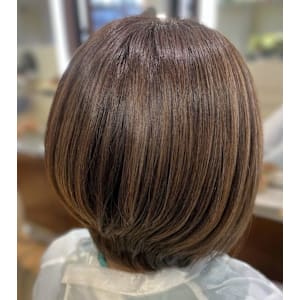 HAIR＆MAKE manis×スタイル - HAIR＆MAKE manis 髪質改善・白髪ぼかし【ヘアーアンドメイク マニス カミシツカイゼン シラガボカシ】掲載中