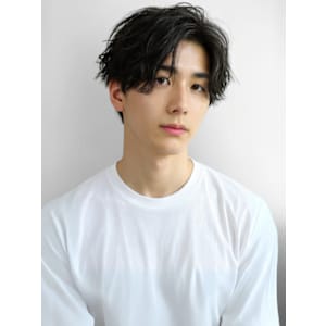 【feliceMICHI 別曽 遥也】アップバング パーマ