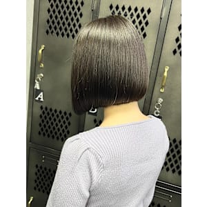 ☆高い補修力と持続力抜群のTOKIO×似合わせぷつっとボブ