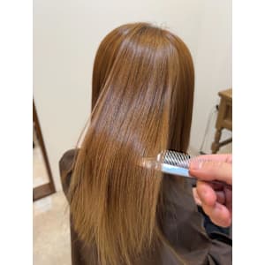 ブリーチ毛縮毛矯正