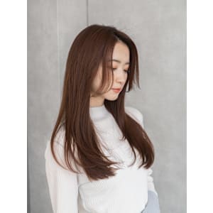 前髪なし×フェイスレイヤー×顔周りレイヤー 