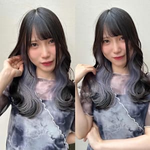 ブルーアッシュ×ブラック - LAGOON 原宿/表参道 美髪カラー 髪質改善専門店【ラグーン ハラジュク オモテサンドウ ビガミカラー カミシツカイゼンセンモンテン】掲載中