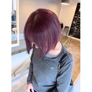 秋にやりたい上品赤髪♪