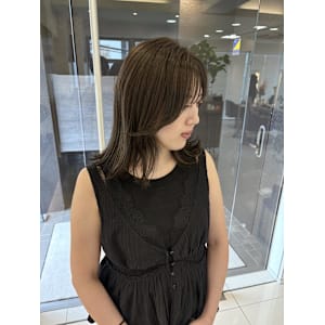 ⭐透明感抜群イルミナカラー⭐オリーブベージュ