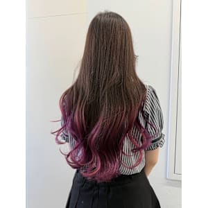 ピンクグラデーション