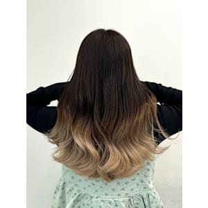 ブロンドグラデーション