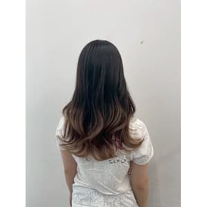 ナチュラルブラウングラデーション