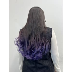 ブルーパープルグラデーション