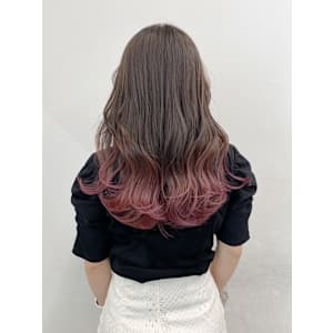 グラデーションピンク