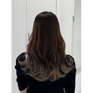 シルバーアッシュグラデーション