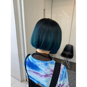 ブルーグラデーション