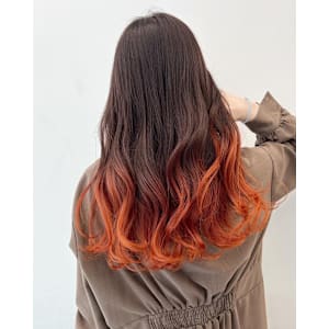 オレンジグラデーション