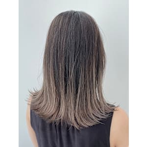 ぼかしベージュグラデーション