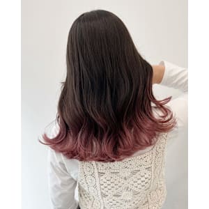 ピンクグラデーション