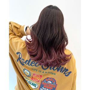 ピンクグラデーション