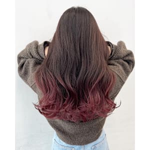 ピンクグラデーション