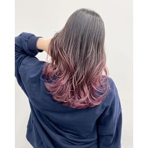 ピンクヴァイオレットグラデーション