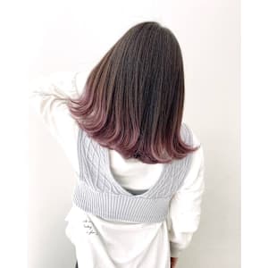 ピンクグラデーション