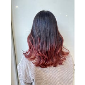 ベリーグラデーションカラー