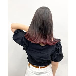 レッドバイオレットグラデ