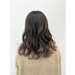 うる艶グレイブラウン