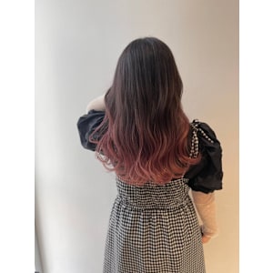 ピンクグラデーション