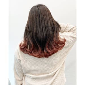 ピンクグラデーション