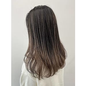 グレージュハイライト