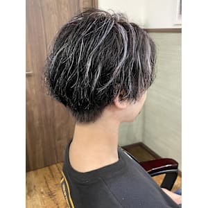 メンズハイライトパーマ【飯田淳平】Re:ta Hair