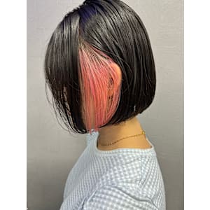 ☆大人気ブリーチイヤリングカラー×ベビーピンク