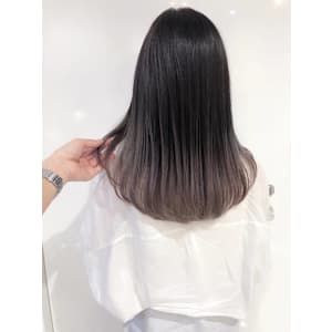 グレージュグラデーションカラー