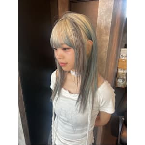 セクションカラー　ケアブリーチ　ブリーチカラー　表参道/原宿 - Null 表参道本店 デザインカラー/ダブルカラー【ヌル】掲載中